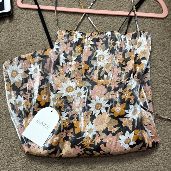 Rumer The Label Paloma Mini Dress Large - Picture 4 of 4